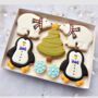 Personalised Antarctic Christmas Cookie Letterbox Gift, thumbnail 1 of 5