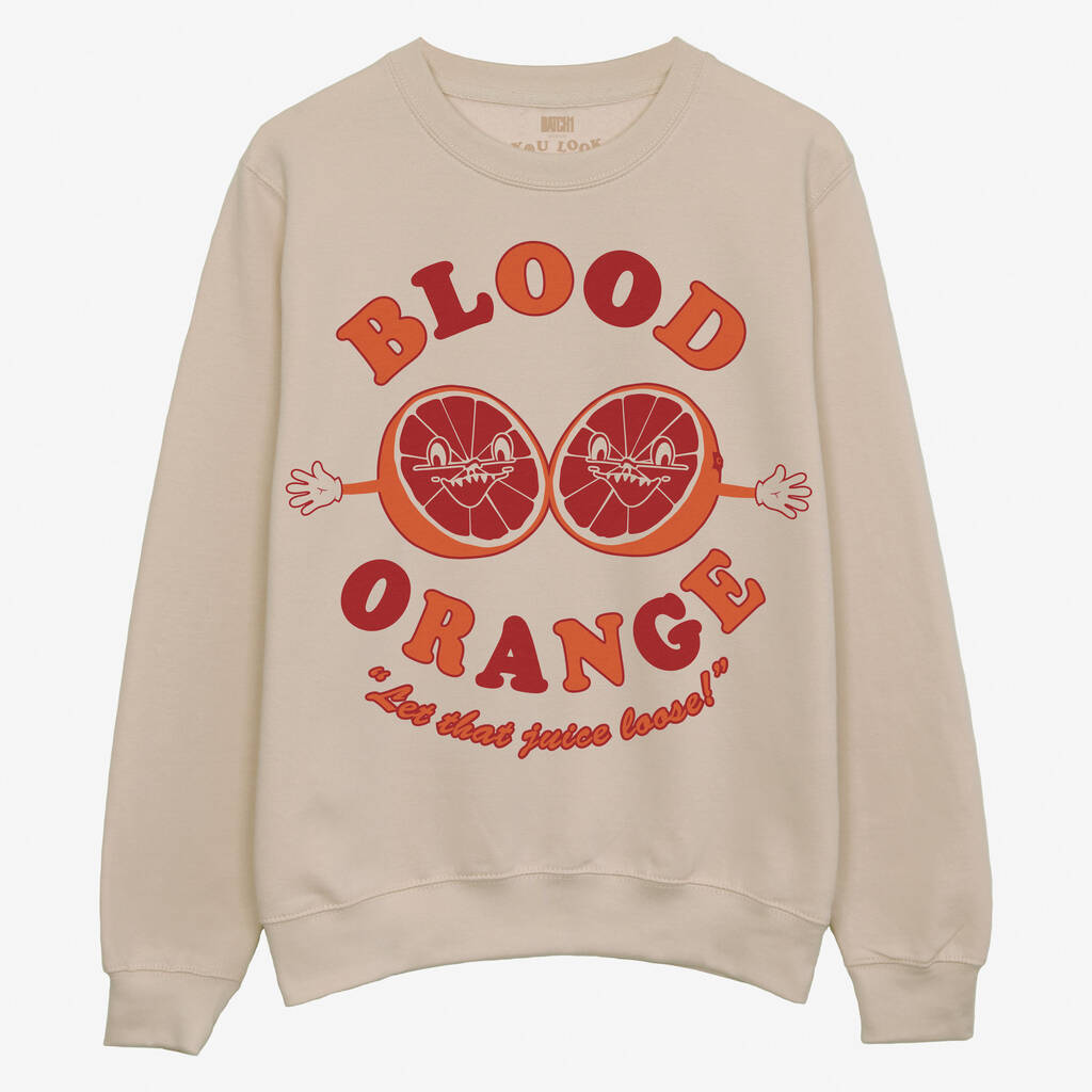 Blood Orange Men's Slogan Sweatshirt