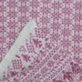 Personalised Lambswool People Baby Blanket Cream/Pink, thumbnail 5 of 5