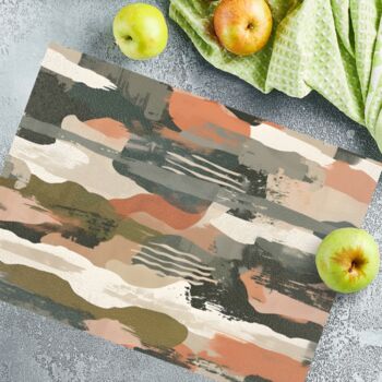 Dusk's Harmony Textured Glass Chopping Board, 5 of 8