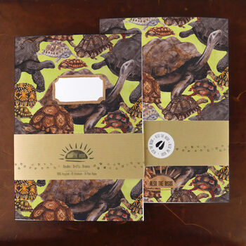 Creep Of Tortoises Print Notebook, 5 of 8