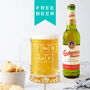 'True Luv' Periodic Table Anniversary Beer Tankard, thumbnail 1 of 4