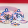 Personalised Dog ID Tag Northern Lights, thumbnail 10 of 11