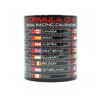 Formula One Racing Calendar 2024 Mug, 2 of 5