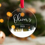 Baby's First Christmas Personalised Tree Bauble, thumbnail 6 of 8