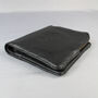 'Lander' Men's Leather Bi Fold Wallet In Black, thumbnail 9 of 12