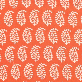 Women's Orange Blossom Cotton Pyjamas, 4 of 4