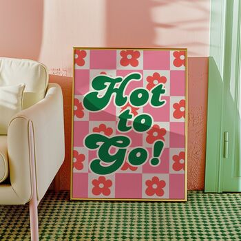 Hot To Go Retro Print, 3 of 3