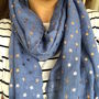 Rose Gold Star Scarf, thumbnail 9 of 10