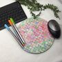 Personalised Mermaid Scales Mouse Mat, thumbnail 5 of 9