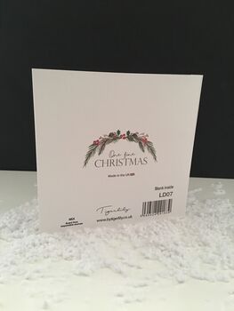 British Museum Sparkling Pop Up Christmas Card, 6 of 7