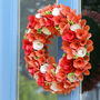 Woodland Blooms Deluxe Spring Door Wreath, thumbnail 1 of 10