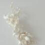 Snowdrop Bridal Haircomb, thumbnail 3 of 4