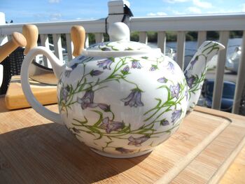 Two Cup Teapot In Harebell Design, 8 of 10