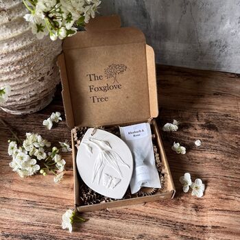 Butterfly And Clematis Gift Botanical Home Air Freshener, 2 of 5