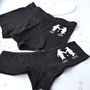 A Set Of His And Hers Personalised Penguin Pants, thumbnail 1 of 2
