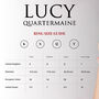 925 Solid Sterling Silver Designer Open Luna Drop Ring, thumbnail 6 of 6