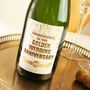 50th Golden Wedding Anniversary Champagne, thumbnail 5 of 5