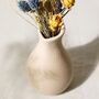Yellow And Blue Dried Flower Posy, thumbnail 7 of 8