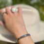 Personalised Memorial Bangle Ashes Urn Bracelet, thumbnail 3 of 12