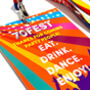 70 Fest 70th Birthday Party Festival Vip Lanyard, thumbnail 3 of 9