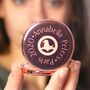 Personalised Corporate Logo Compact Mirror, thumbnail 1 of 7