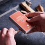 Personalised Vintage Style Camping Matchbox And Matches, thumbnail 3 of 4