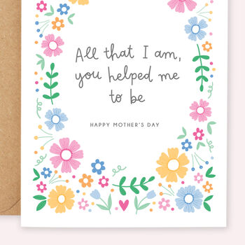 All That I Am Mother's Day Card, 5 of 5