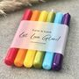 Lgbt Pride Rainbow Candle Gift Set Pride Gifts, thumbnail 2 of 6