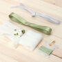 Sage Green Bridal Garter Kit, thumbnail 1 of 3