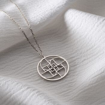 'Maths Is Beautiful' Golden Ratio Fibonacci Necklace, 7 of 9