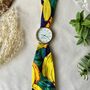 Colourful Changeable Women Cotton Strap Wrist Watch, thumbnail 5 of 5