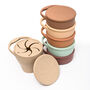 Baby Travel Snack Cup / Pot Six Colours Available, thumbnail 4 of 6