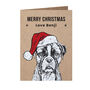 Dog Christmas Cards Pack Personalised, thumbnail 5 of 7