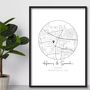 Personalised Engagement Gift, Proposal Location Print, thumbnail 4 of 7