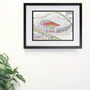 Manchester United Old Trafford Stadium Fine Art Print, thumbnail 1 of 3