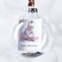 Sequin Personalised Photo Bauble, thumbnail 6 of 6