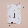 Pressed Flowers Table Numbers, thumbnail 1 of 7