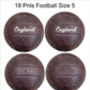 Faux Leather Vintage Style 'England' Football Ball, thumbnail 2 of 2