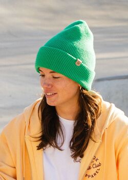 Super Soft Recycled Beanie Hat, 3 of 6