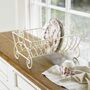 Country Cream Iron Plate Drainer Rack, thumbnail 3 of 6