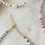 Personalised Beaded Necklace With Pearls, thumbnail 6 of 7