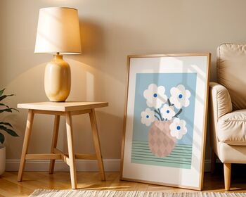 Daisy Vase Art Print, 6 of 6