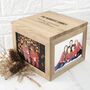 Personalised We Are Family Oak Photo Keepsake Box, thumbnail 6 of 6