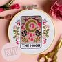 'The Moon' Tarot Cross Stitch Kit, thumbnail 1 of 3