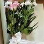 New Baby Letterbox Flower Box, Keepsake Ribbon And Print, thumbnail 4 of 4