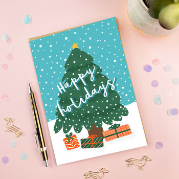 Happy Holidays | Christmas Card | Seasonal Card, 2 of 3