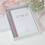 Personalised Date Wedding Planner Handbook, thumbnail 4 of 11
