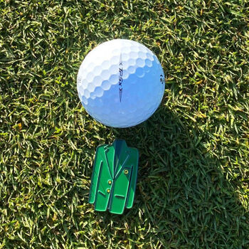Masters Jacket Golf Ball Marker, 3 of 3