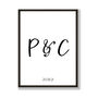 Personalised Special Date Print Wedding Gift, thumbnail 6 of 6